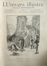 L'Universe Illustre 1894 No. 2039 " Ambiguous Comic Chouans -verdi Falstaff - "