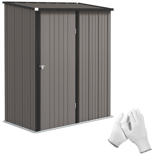 Outsunny outdoor storage shed - storage,