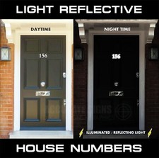 Reflective House Number