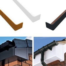 Fascia Board External Corner Trim 300mm Plastic UPVC 90 Degree Angle Cover