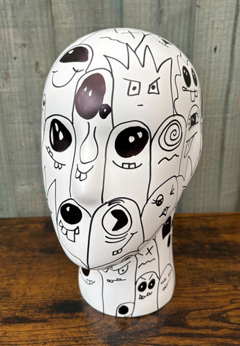 Unique mannequin head cartoon - mannequin,