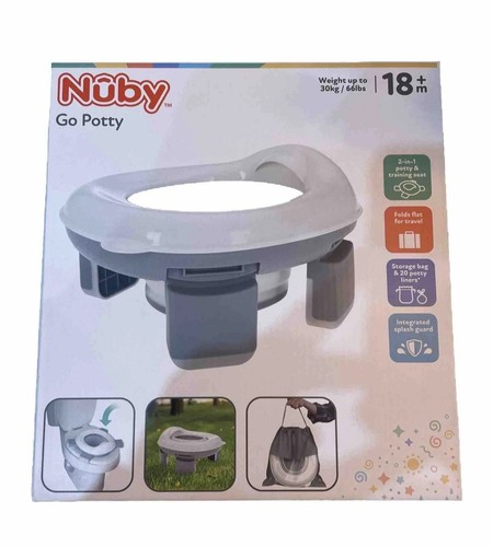 Nuby potty 1 fold - potty, flat