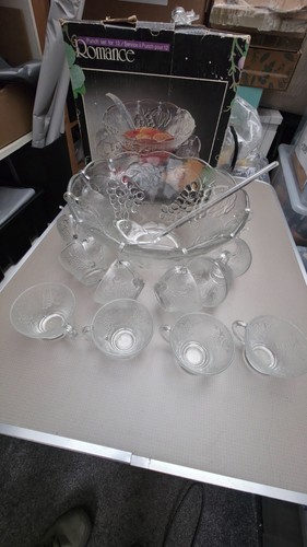 Vintage romance cut glass - romance,