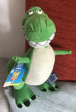 Vintage Disney Toy Story 2 Applause 10" Rex Soft Toy Plush with tags