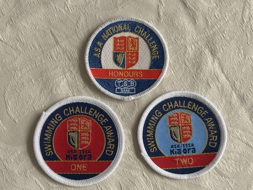 Swimming badges challenge - badges,