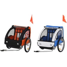 HOMCOM 18m+ 2-Seat Child Bike