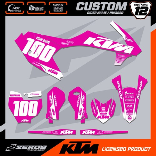 Ktm motocross graphics - motocross,