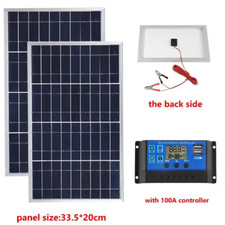 12V 600W 100A Solar Panel Kit