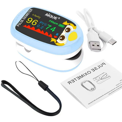 Rechargeable kids finger - kids, pulse