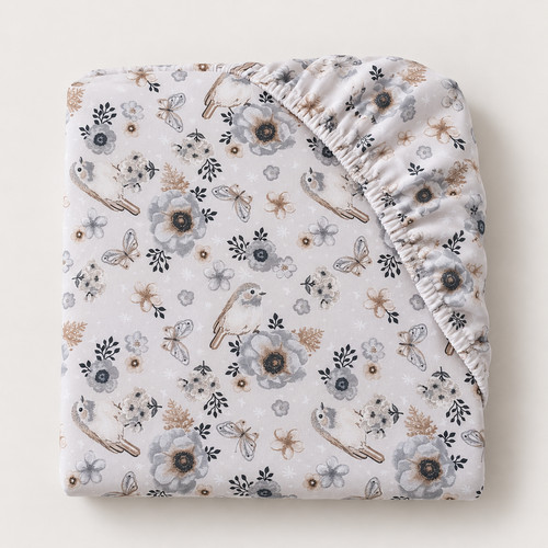 Baby cot fitted sheet 100 - fitted,