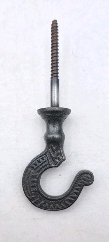 Antique eastlake ceiling hook - antique,