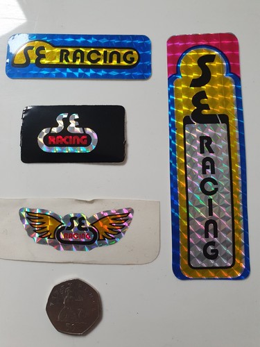 Racing bmx stickers - ,