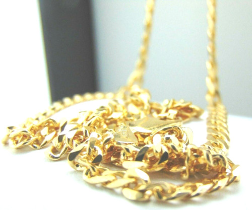 9ct gold curb chain - 9ct,