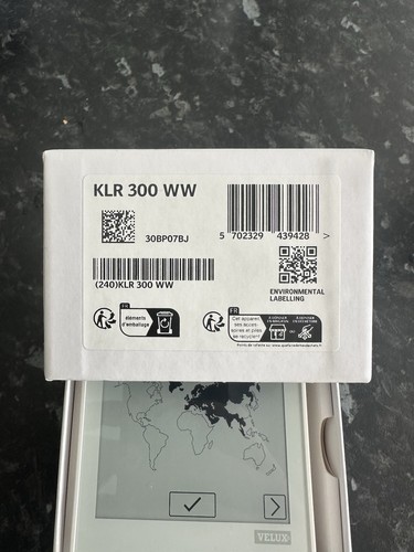 Velux touch remote klr 300 - remote,
