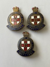 1907 - 1967 Belfast Orange Widows Fund Enamel Badge, Sold Separately.