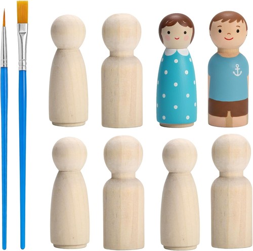 Wooden peg dolls 65mm - 20,
