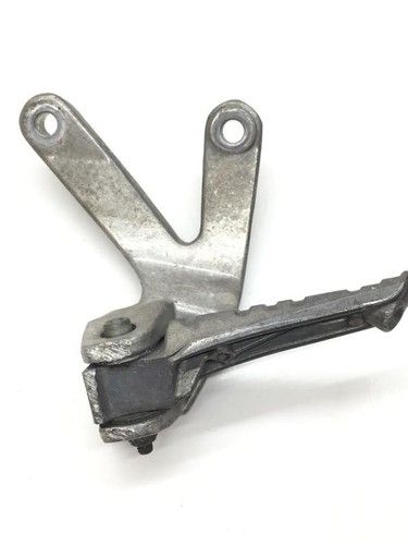 Left rear footrest and plate - footrest,