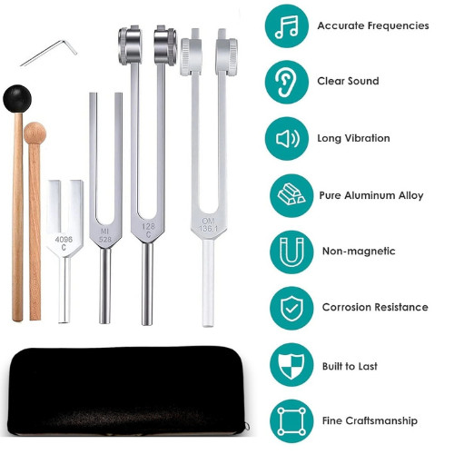 Pcs tuning fork sound - 4,