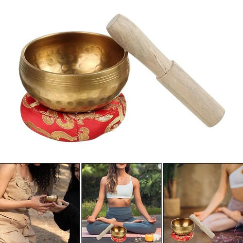 Tibetan singing bowl set - bowl,