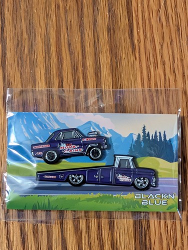 Blacknblue enamel pin set - pin,