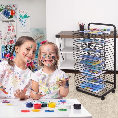 Shelf art drying rack - art,