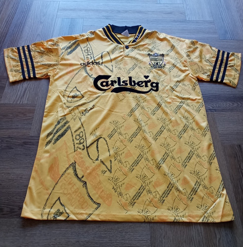 Liverpool away shirt yellow - shirt,