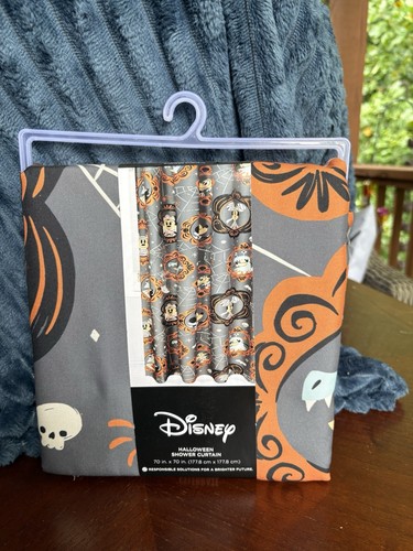 Disney halloween fabric shower - halloween,
