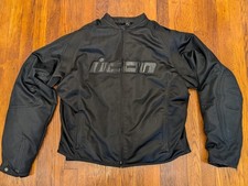 Icon Hooligan 2 Stealth Motorcycle Jacket w Thermal Liner - Men's XL