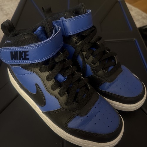 Nike court borough mid black - nike,