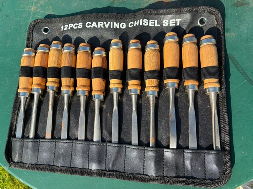 Piece wood carving - 12, chisel