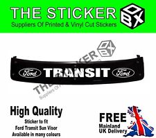 Sun Visor Transit Solid Text