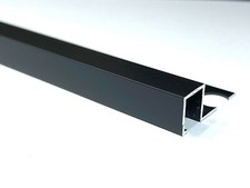 10X TILE TRIM SQUARE EDGE BOX SHAPE - ALUMINIUM - VROMA HEAVY DUTY - BOX of 10