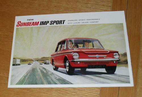 Sunbeam imp sport brochure - sunbeam,