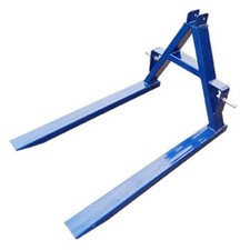 3 Point Linkage Pallet Forks CAT 1 Pins 907KG Load Capacity