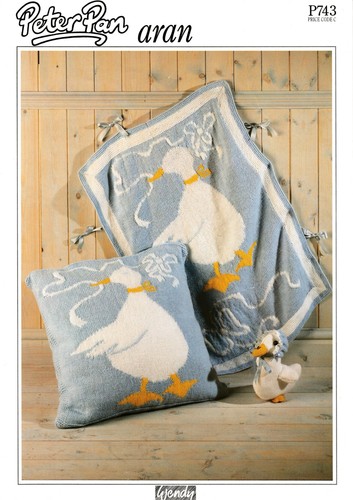 Ducks cot blanket cushion - ducks,