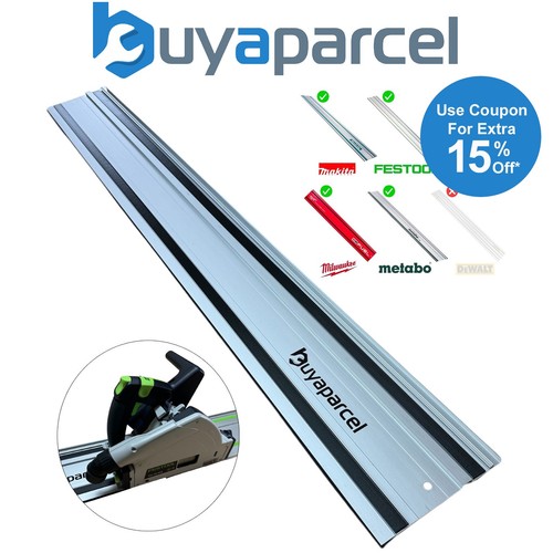 Aluminum plunge saw guide - aluminum, rail