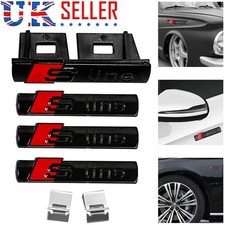 Gloss Black S Line Badge