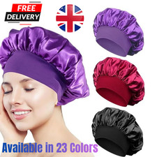 Long Hair Care Satin Bonnet