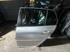 VW GOLF MK5 2003-2009 NSR PASSENGER REAR DOOR Silver