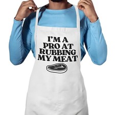 Funny Rude Apron Pro Rubbing