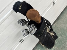 Mens R/H Mizuno Full Golf clubs set, Irons, Driver, Woods, Putter & Bag