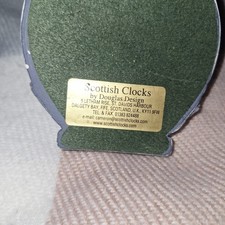 Douglas Design Miniature Scottish Table Clock