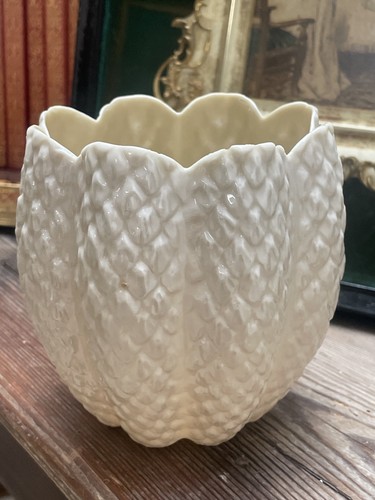 Belleek cone vase 2nd - belleek,