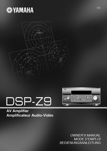 Yamaha dsp amplifier - dsp-z9,
