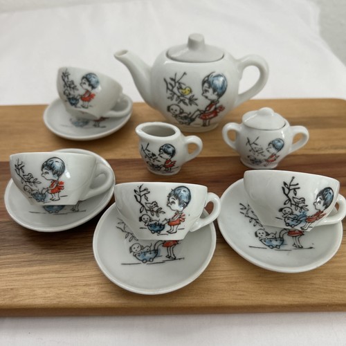 Vintage toy china tea - toy, 13