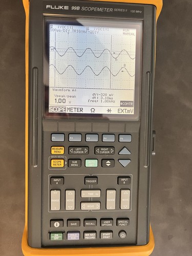 Fluke 99b scopemeter series - 99b, ii