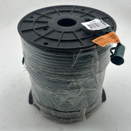 Green outdoor zip cord wire - outdoor,