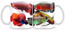 Arowana fish Mug freshwater tropical