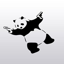 Banksy Panda Art Decal Sticker