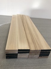 Ash TImber - Natural Wood- Offcuts - Hardwood 20 Pieces 48mm X 10mm X 500mm long